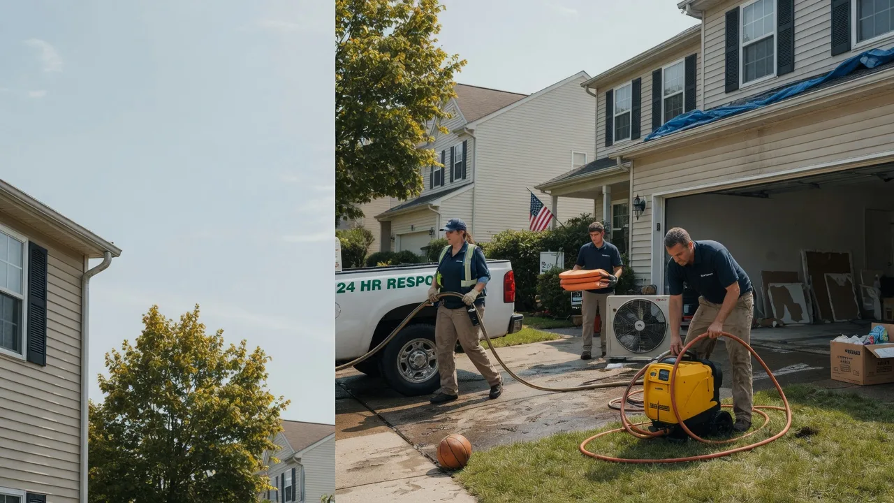 Emergency Water Damage Restoration in Warnock, OH near me